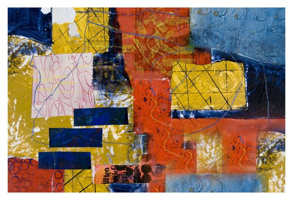 Obraz - Abstrakcia (90x60 cm)