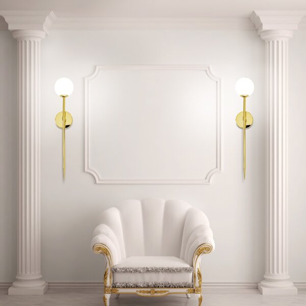 TooLight Nástenná lampa 90CM APP582-1W zlatá