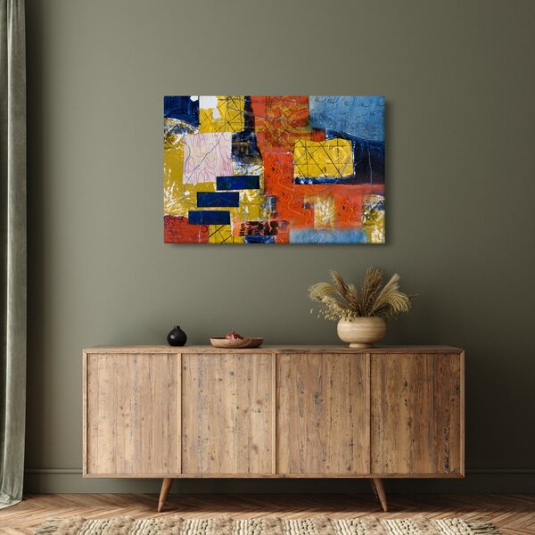 Obraz - Abstrakcia (90x60 cm)