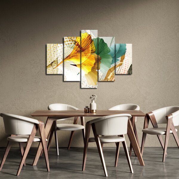 Obraz - Listy (150x105 cm)