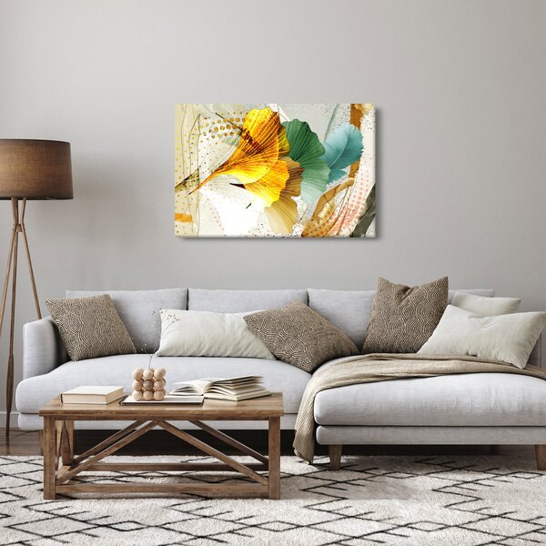 Obraz - Listy (90x60 cm)