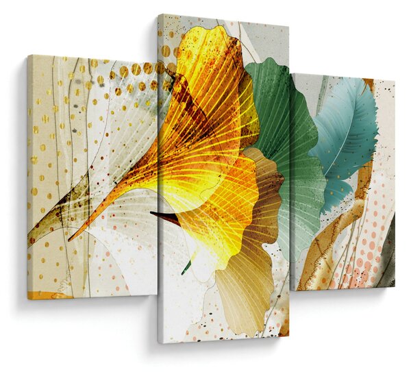Obraz - Listy (90x60 cm)
