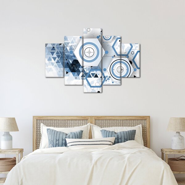 Obraz - Geometrická abstrakcia (150x105 cm)