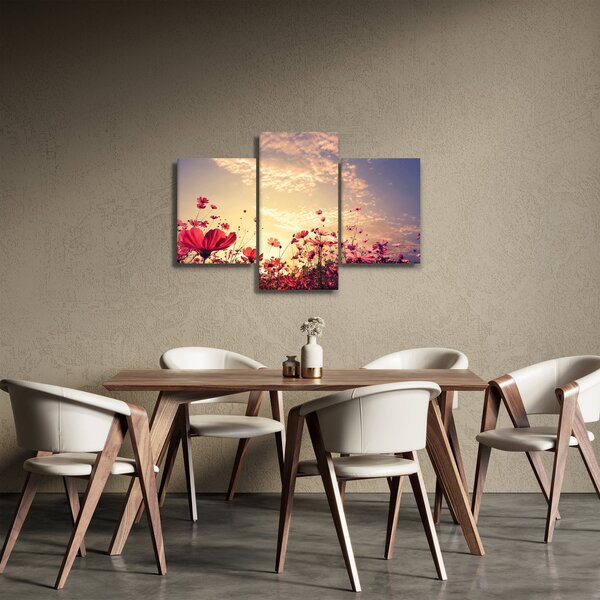 Obraz - Lúka s kvetmi (90x60 cm)
