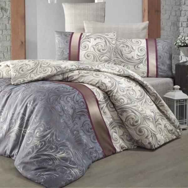 Obliečky bavlnené Charlote TiaHome - 2x Vankúš 90x70cm, 1x Paplón 200x220cm