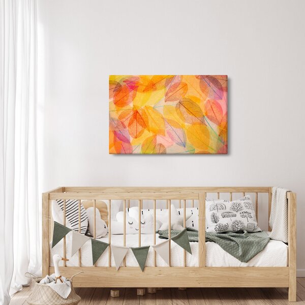 Obraz - Pozadie z jesenného lístia (90x60 cm)