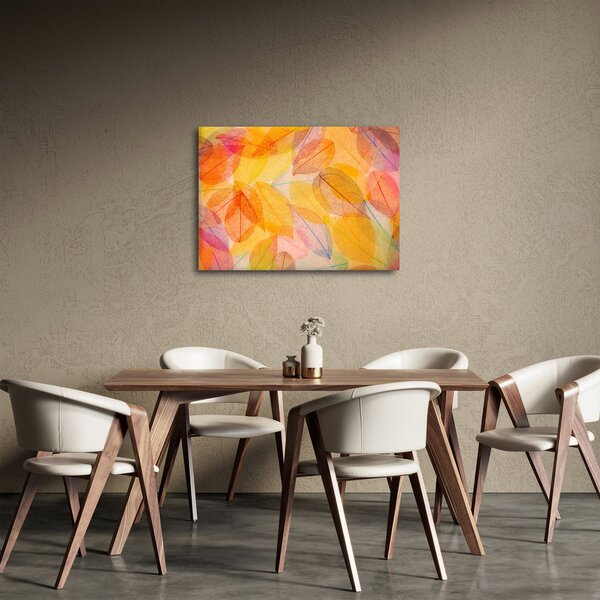 Obraz - Pozadie z jesenného lístia (70x50 cm)