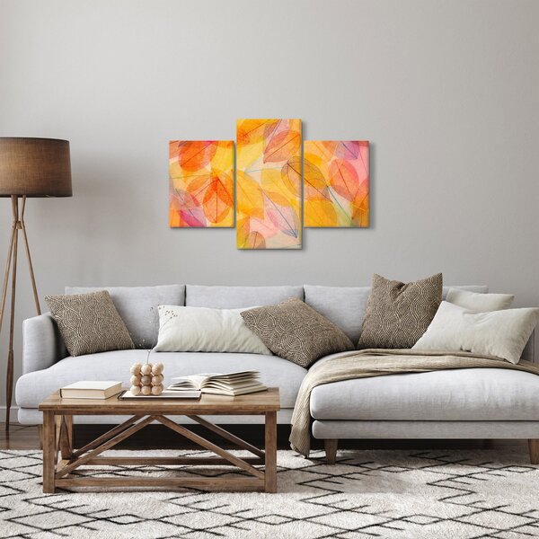 Obraz - Pozadie z jesenného lístia (90x60 cm)