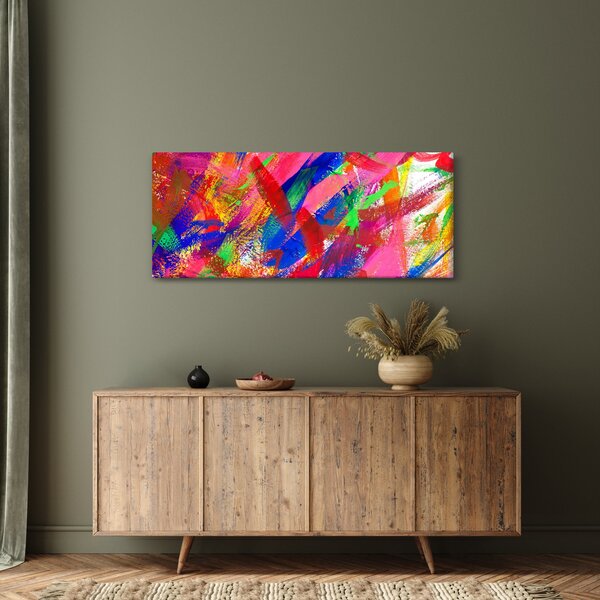 Obraz - Farebná abstrakcia (120x50 cm)