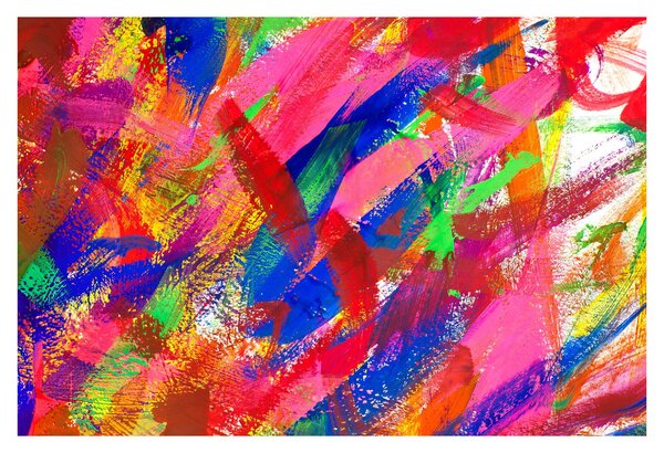 Obraz - Farebná abstrakcia (90x60 cm)