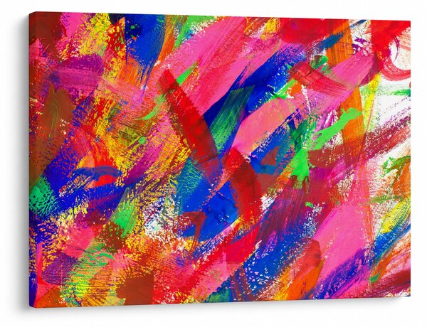 Obraz - Farebná abstrakcia (70x50 cm)