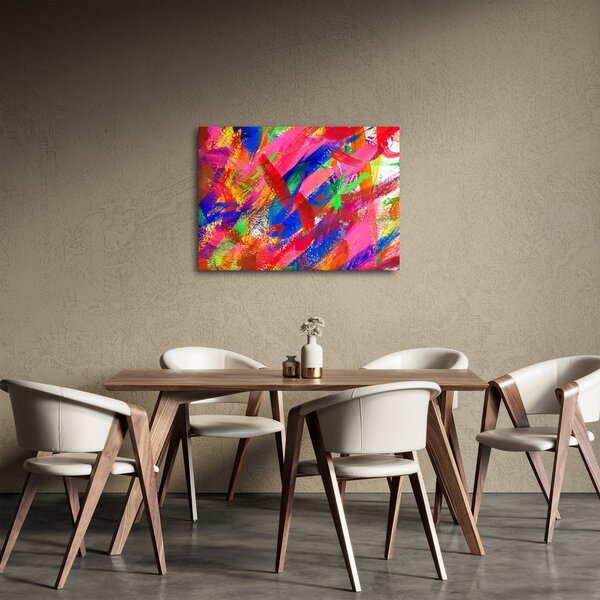 Obraz - Farebná abstrakcia (70x50 cm)