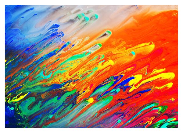 Obraz - Farebná abstrakcia (70x50 cm)