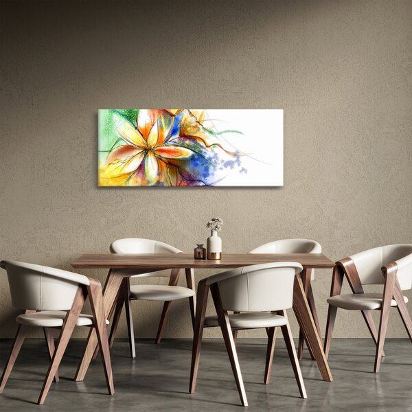 Obraz - Kvetina (120x50 cm)