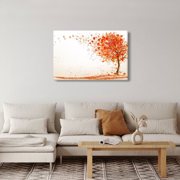 Obraz - Strom vo vetre (90x60 cm)