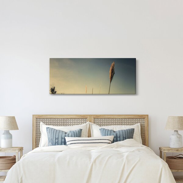 Obraz s trávou (120x50 cm)