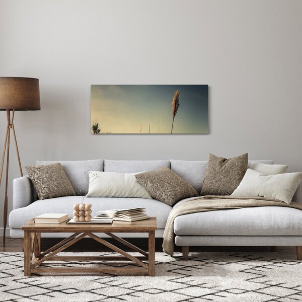Obraz s trávou (120x50 cm)