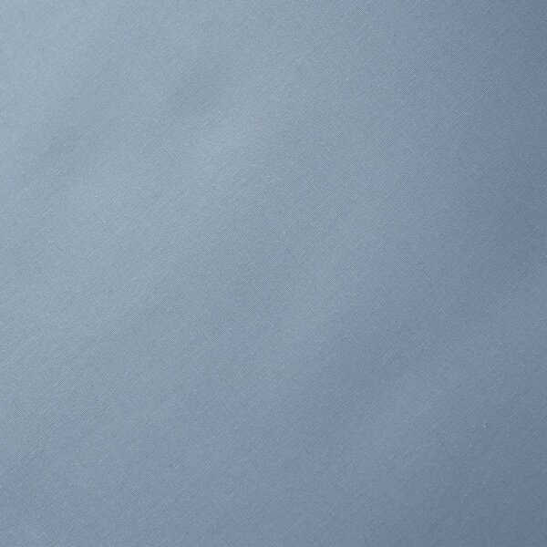 Modrá napínacia plachta z bavlneného perkálu 90x190 cm Cotton Percale – Bianca