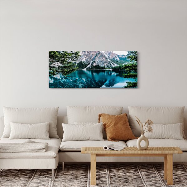 Obraz Jazerá v Alpách (120x50 cm)