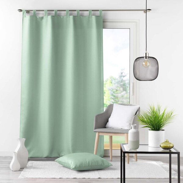 Zelený záves 140x260 cm Essentiel – douceur d'intérieur