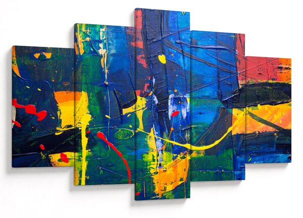 Obraz - Abstrakcia (150x105 cm)