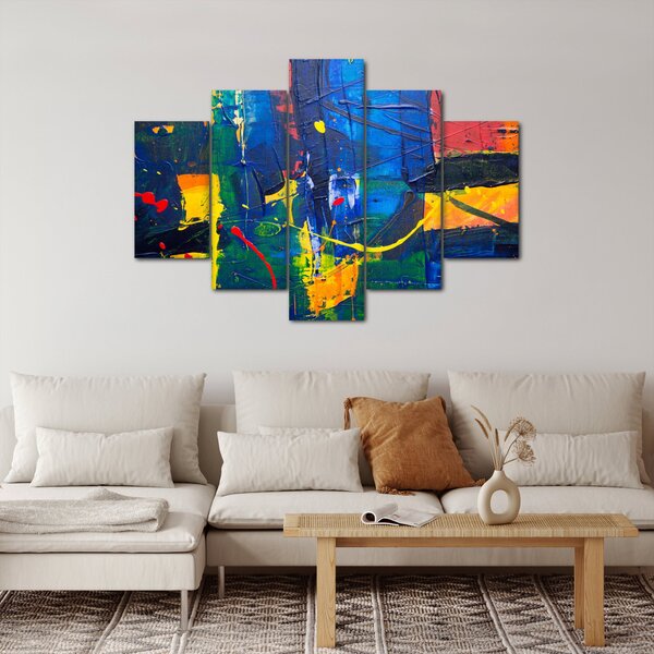 Obraz - Abstrakcia (150x105 cm)