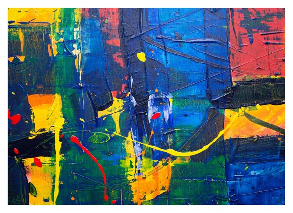 Obraz - Abstrakcia (70x50 cm)