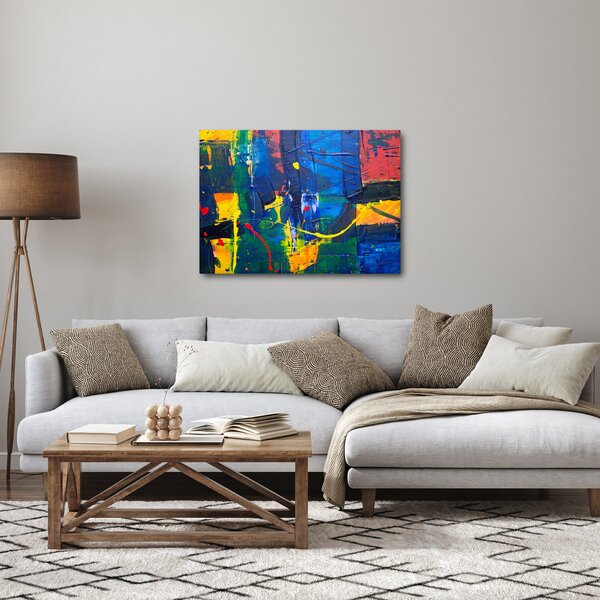 Obraz - Abstrakcia (70x50 cm)