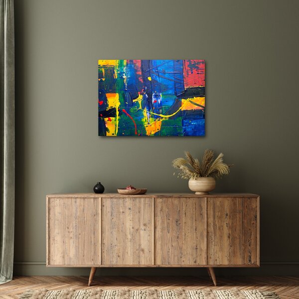 Obraz - Abstrakcia (70x50 cm)
