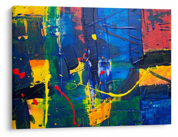 Obraz - Abstrakcia (70x50 cm)