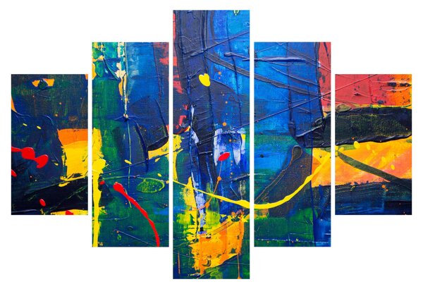 Obraz - Abstrakcia (150x105 cm)