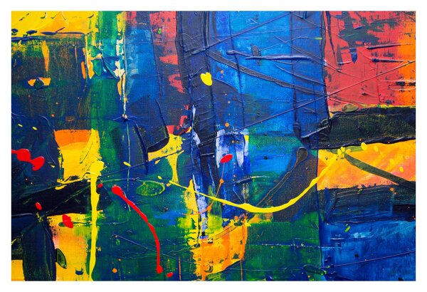 Obraz - Abstrakcia (90x60 cm)