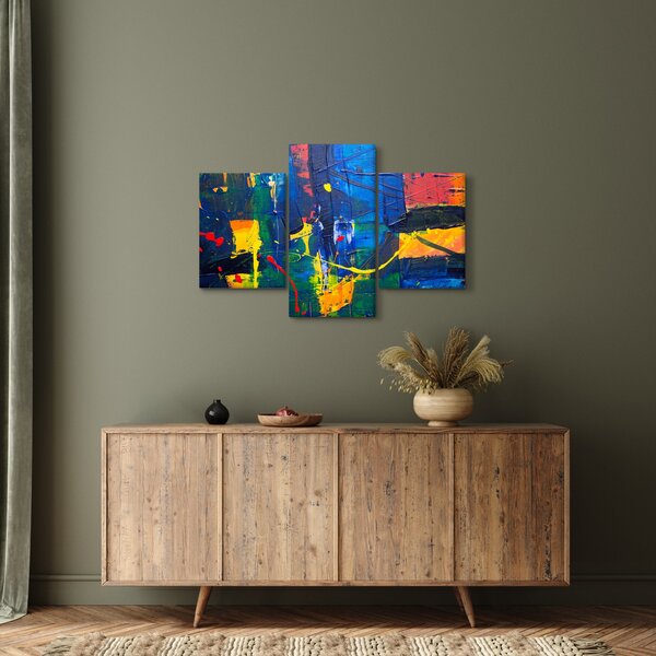 Obraz - Abstrakcia (90x60 cm)