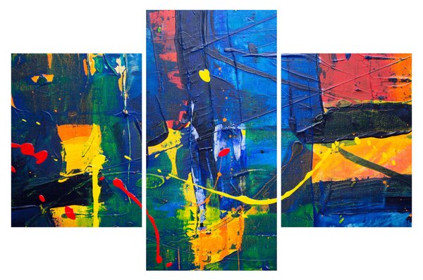 Obraz - Abstrakcia (90x60 cm)