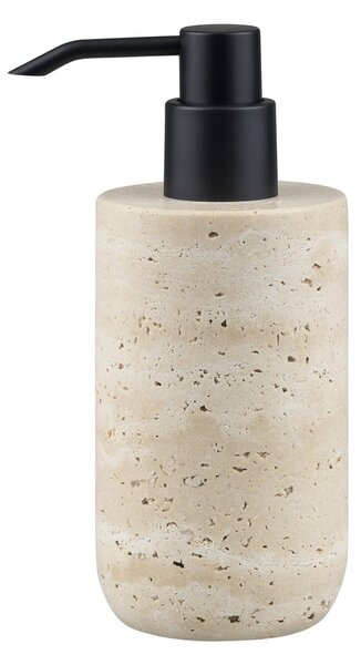 Béžový kamenný dávkovač mydla 250 ml Travertine – Mette Ditmer Denmark