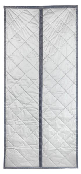 Termo záves do dverí v sivo-striebornej farbe 90x200 cm – Maximex
