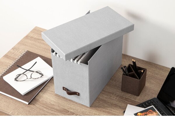 Kartónový organizér na dokumenty Johan – Bigso Box of Sweden