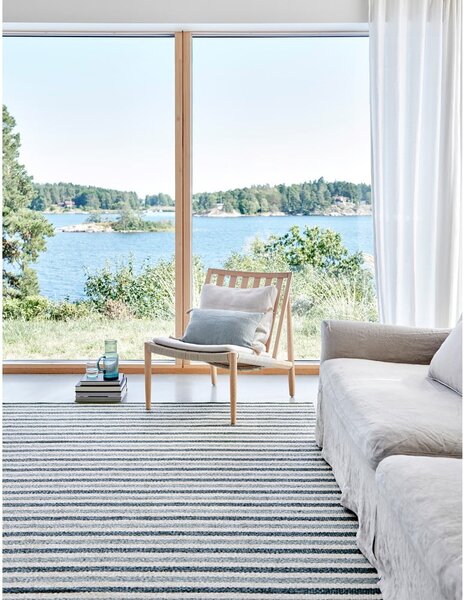 Zeleno-krémový vnútorný a vonkajší koberec 70x120 cm Teo Sage – Pappelina