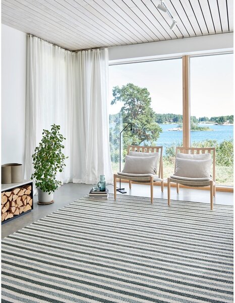 Zeleno-krémový vnútorný a vonkajší koberec 70x120 cm Teo Sage – Pappelina