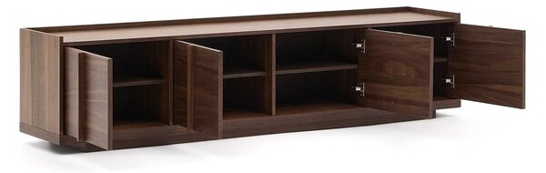 Hnedý TV stolík v dekore orecha 200x47x40 cm Onix – Kave Home