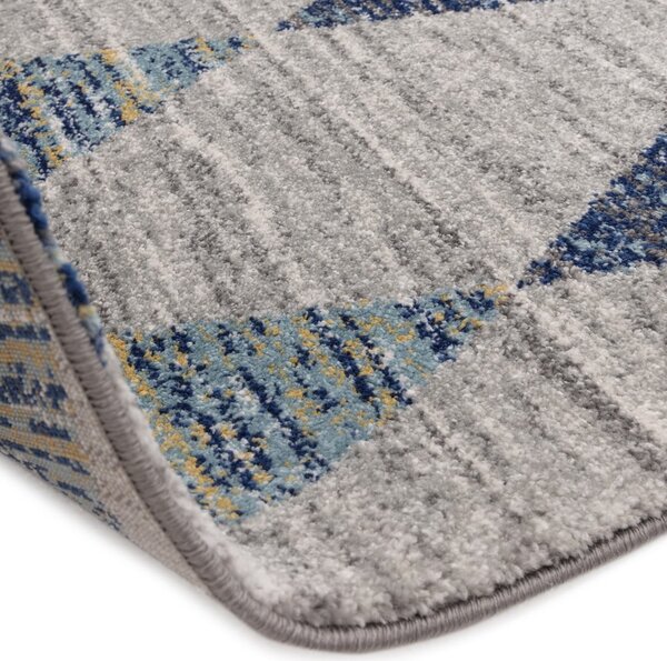 Modrý koberec 80x150 cm Muse Harlequin Blue – Asiatic Carpets