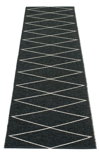 Čierny vnútorný a vonkajší behúň 70x240 cm Max Black – Pappelina