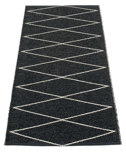 Čierny vnútorný a vonkajší behúň 70x160 cm Max Black – Pappelina