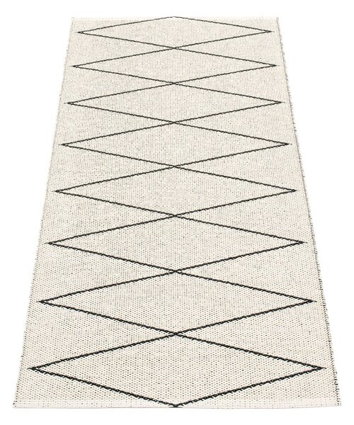 Čierny vnútorný a vonkajší behúň 70x160 cm Max Black – Pappelina