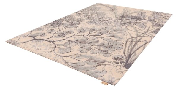 Vlnený koberec v mentolovej a béžovej farbe 133x190 cm V&A Calisia Kelp – Agnella