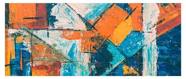 Obraz - Abstrakcia (120x50 cm)