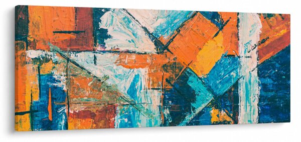Obraz - Abstrakcia (120x50 cm)