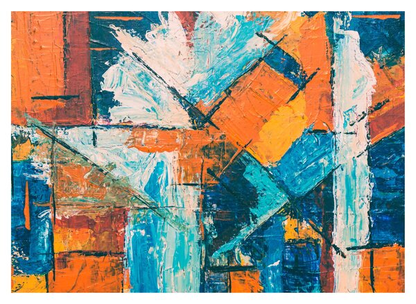 Obraz - Abstrakcia (70x50 cm)