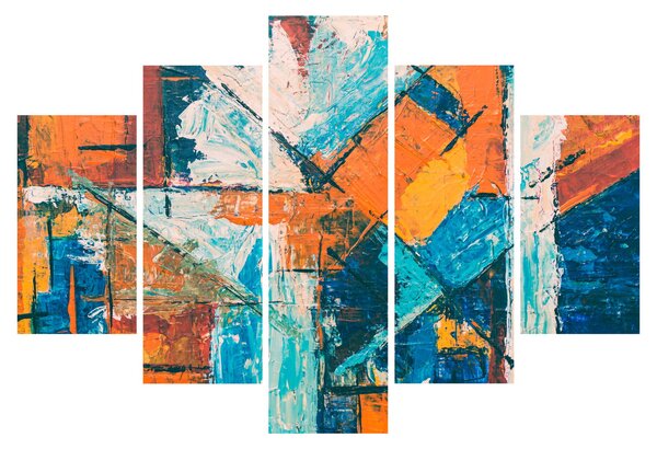 Obraz - Abstrakcia (150x105 cm)