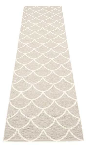 Krémový vnútorný a vonkajší behúň 70x300 cm Kotte Linen – Pappelina